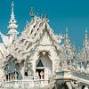 Chiang Rai - Wat Rung Khun by Theo Molenaar