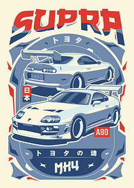 Toyota Supra MK4 von Kaminarirace