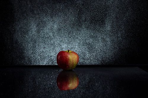 Een simpele appel en wat water