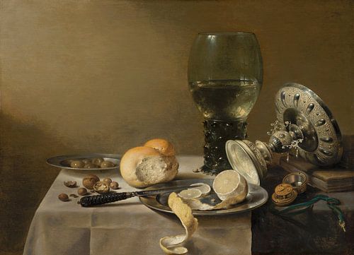 Stilleven met tazza, Pieter Claesz