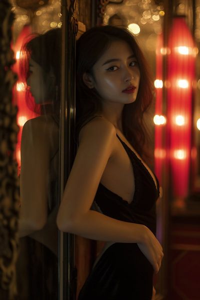 Mysterieuze blik, verborgen lijden van fernlichtsicht