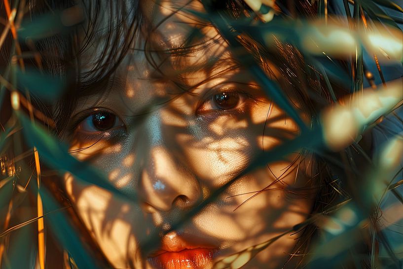 picturesque japanese woman Asia by Egon Zitter