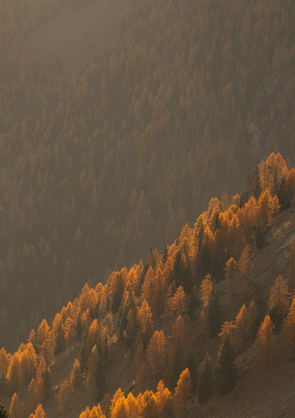 Le Passo Giau au coucher du soleil par Dennie Jolink