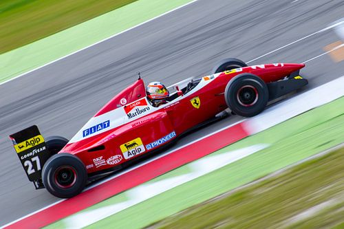 Historische Ferrari formule-1 auto