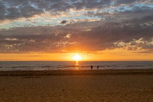 Sonnenuntergang am Strand
