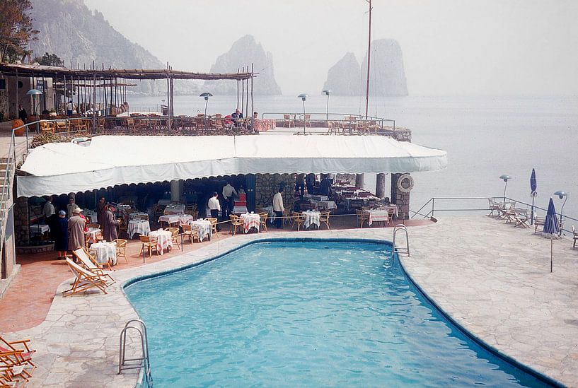 Vintage foto Capri 1958 van Jaap Ros