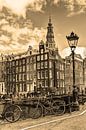 Zuiderkerk Amsterdam Nederland Sepia van Hendrik-Jan Kornelis thumbnail