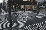 Ginza-Kreuzung - Tokio, Japan von Angelique van Esch Miniaturansicht