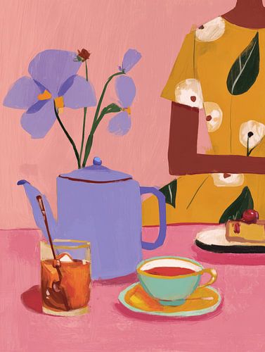 Time for tea by Carla Van Iersel