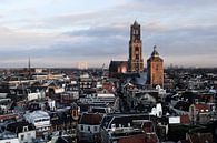 Centre-ville d'Utrecht avec la tour Dom par Merijn van der Vliet Aperçu