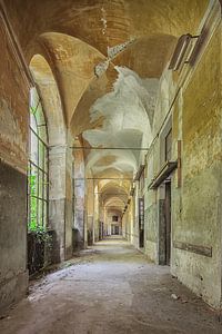 L'hôpital abandonné et délabré