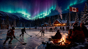 O Canada on ice