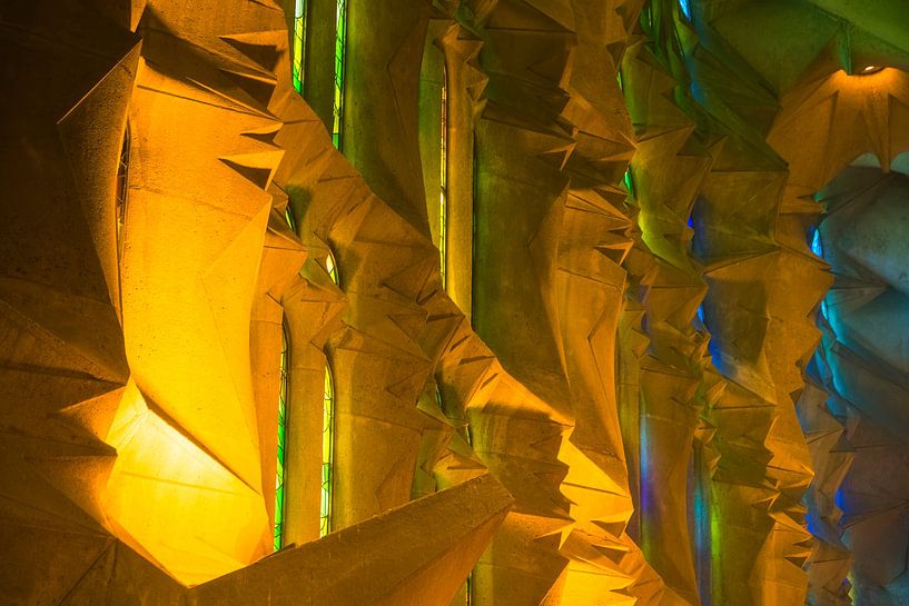 Sagrada Familia in Barcelona van Truus Nijland