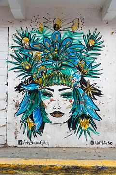 Kleurrijke Streetart Panama-Stad