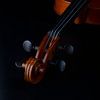 Viool in het donker van Thomas Heitz