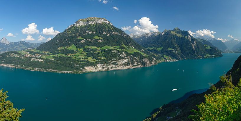 A summer's day on Lake Lucerne by Markus Lange