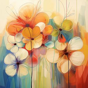 Blumen abstrakt