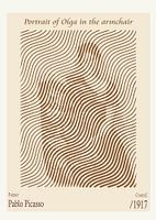 Portrait d'Olga dans le fauteuil