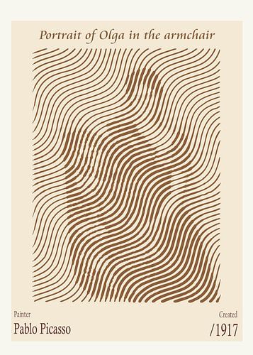 Porträt von Olga im Sessel von DOA Project