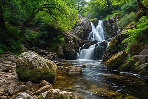 Wandern im Wald