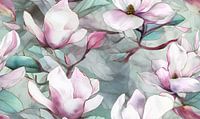 Magnolia abstrait par Jacky Aperçu