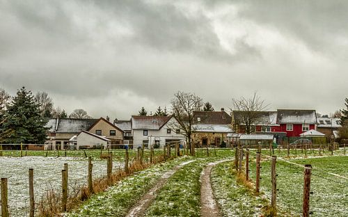 Molsberg Simpelveld in de sneeuw