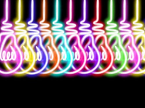 Tanz der Neonlichter