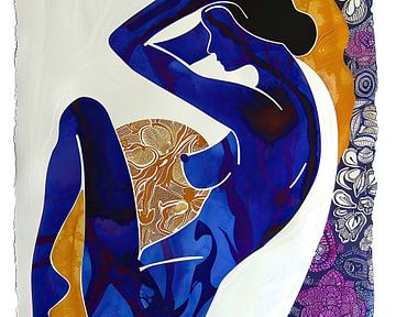 Vrouwensilhouet | Graceful Contour van De Mooiste Kunst