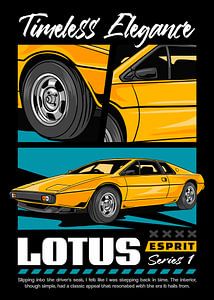 Lotus Esprit Serie 1 Auto von Adam Khabibi
