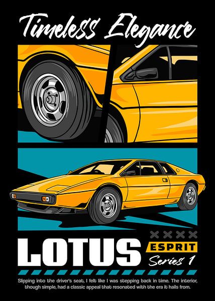 Lotus Esprit Series 1 Car par Adam Khabibi