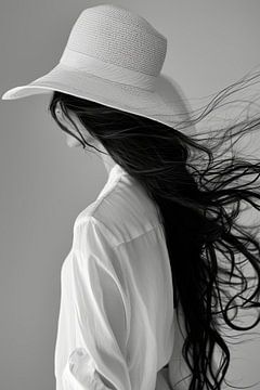 fantasie model vrouw glossy van Egon Zitter