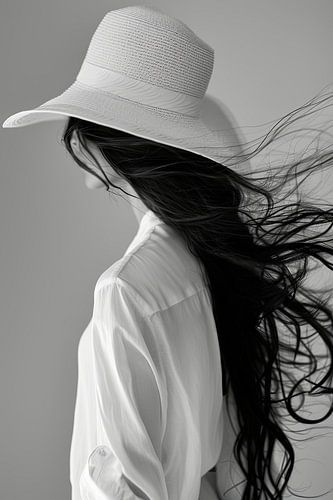 fantasie model vrouw glossy