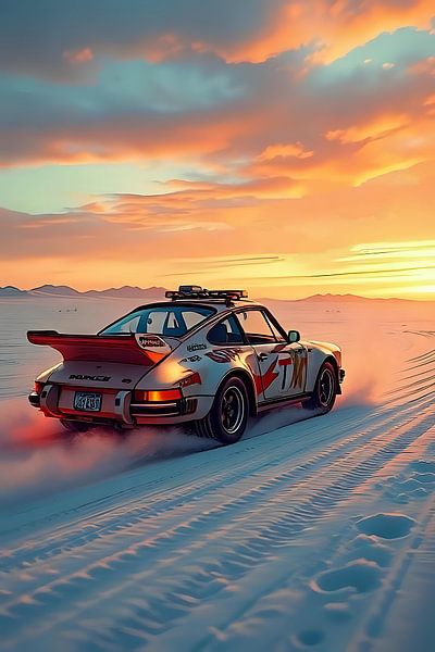 Winter racebaan van Jean Pierre