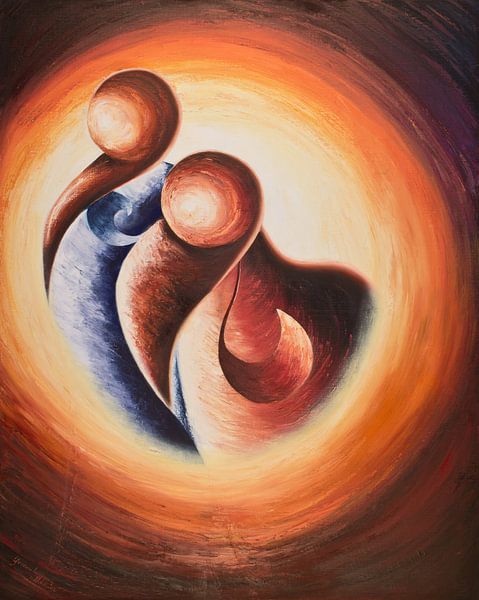 Des personnes partageant les mêmes idées. par Yvonne Weijers van Hout