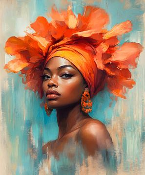 Africa art by But First Framing