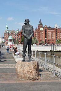 Störtebeker-Denkmal, Internationales Maritimes Museum, Speicherstadt, Hafencity, Hamburg
