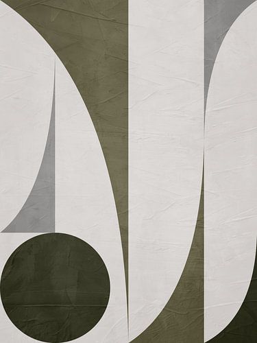 Art géométrique abstrait contemporain
