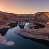 Sonnenaufgang im Reflection Canyon, Lake Powell, Utah von Henk Meijer Photography