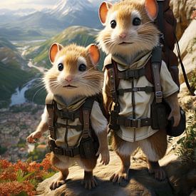 Kleine hamsters - als de berg roept van Max Steinwald