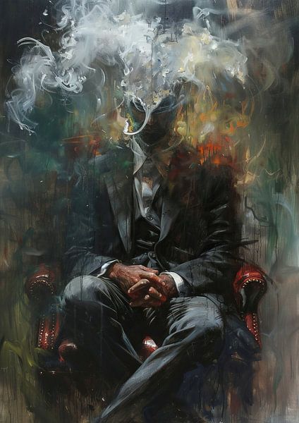 Rookman | Mind Blaze by Abstract Painting