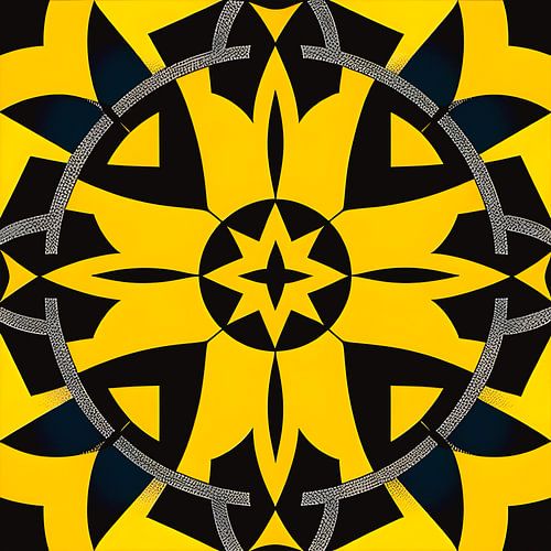 Afrikaans Geometrisch Etnisch Patroon 5