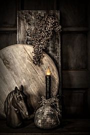 Paardenhoofd en kruikje van Anja Volder