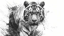 Tiger und die Disziplin der Macht von Fabio Luxia