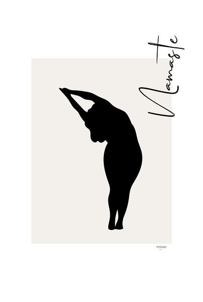 Namaste I by ArtDesign by KBK