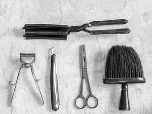 Antikes Werkzeug Friseurhandwerk