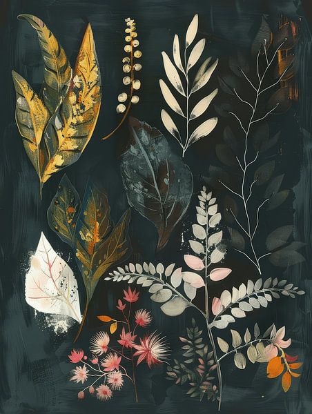Botanical illustration by Japandi Art Studio