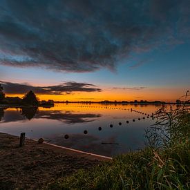 Sunrise at the Binnenmaas lake by Gea Gaetani d'Aragona