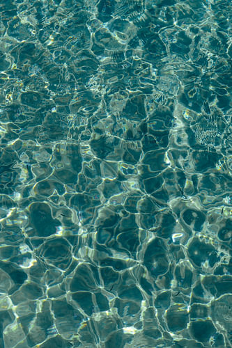 Water in a pool | travel photography print | Greece