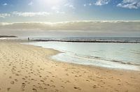 On the beach