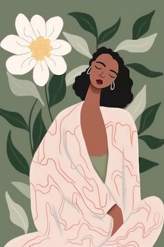 Moderne Illustration böhmisch